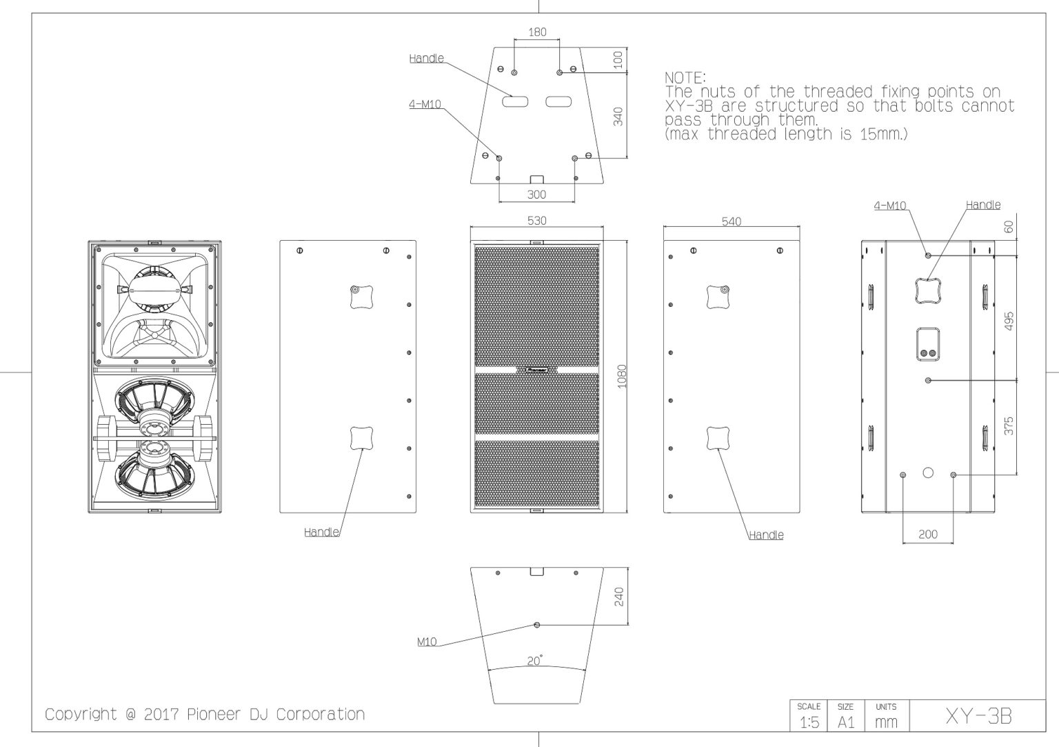 XY3B Pioneer PRO AUDIO